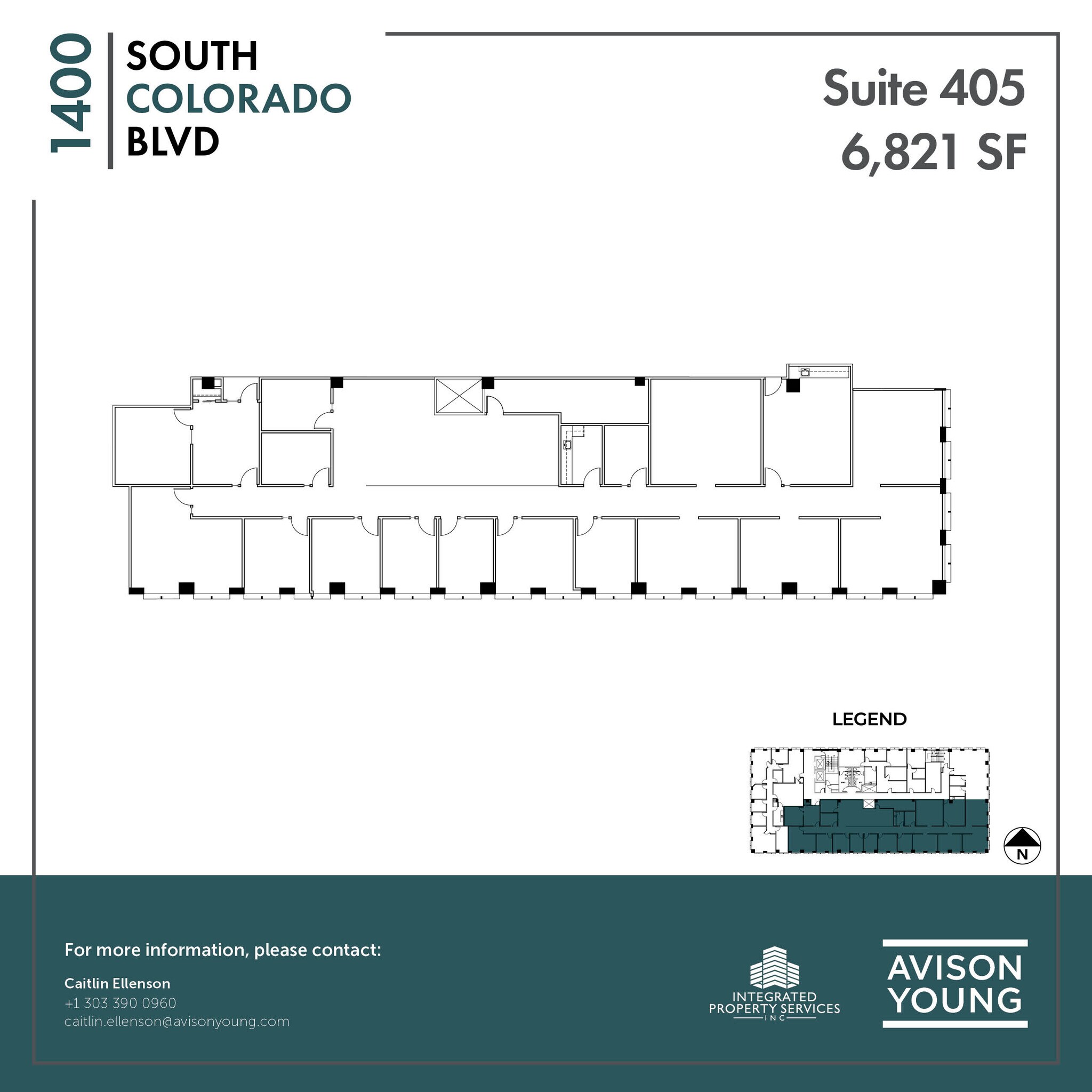 1400 S Colorado Blvd, Denver, CO for lease Floor Plan- Image 1 of 4