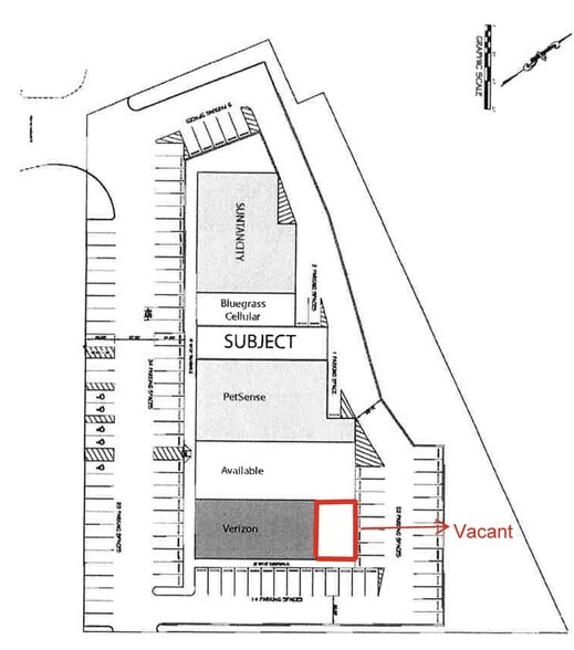 1661 US Hwy 192, London, KY for lease - Site Plan - Image 2 of 3