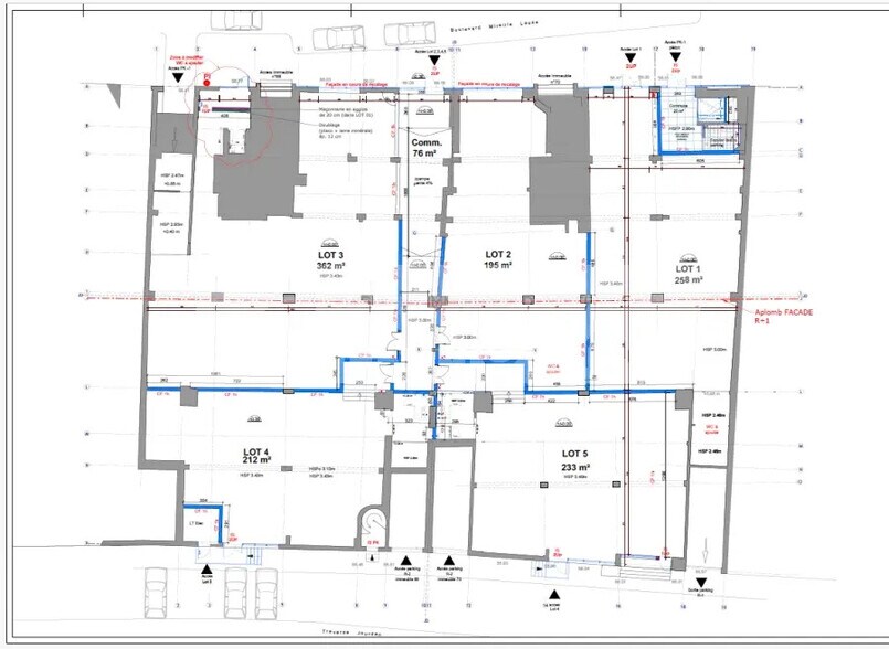 Retail in Marseille for lease - Floor Plan - Image 2 of 2