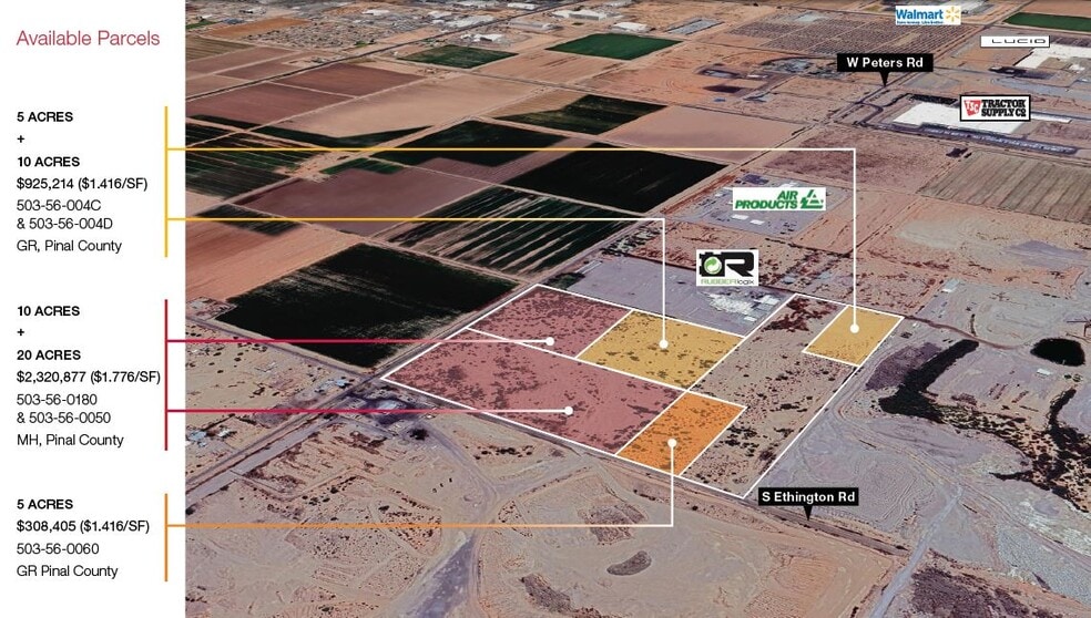 15 Acres W Peters Rd, Casa Grande, AZ for sale - Building Photo - Image 3 of 5