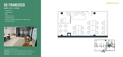 1700 Montgomery St, San Francisco, CA for lease Floor Plan- Image 1 of 1