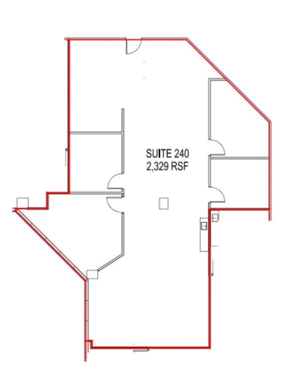 13747 Montfort Dr, Dallas, TX for lease Floor Plan- Image 1 of 3