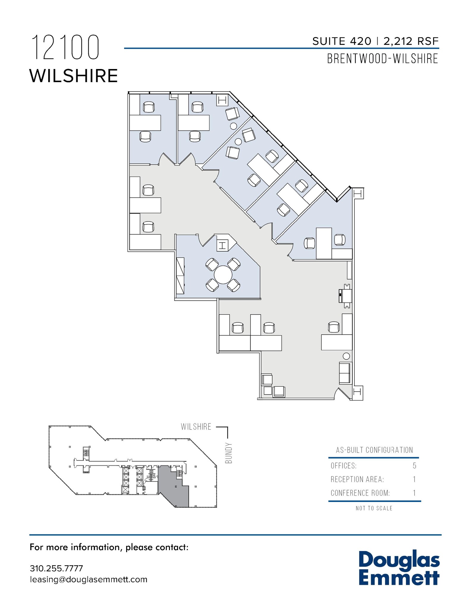 12100 Wilshire Blvd, Los Angeles, CA for lease Floor Plan- Image 1 of 1