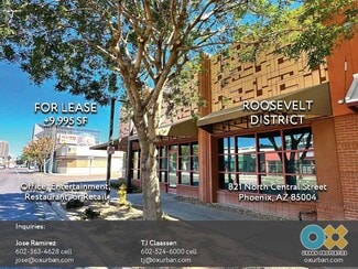 More details for 815-821 N Central Ave, Phoenix, AZ - Office, Retail for Lease