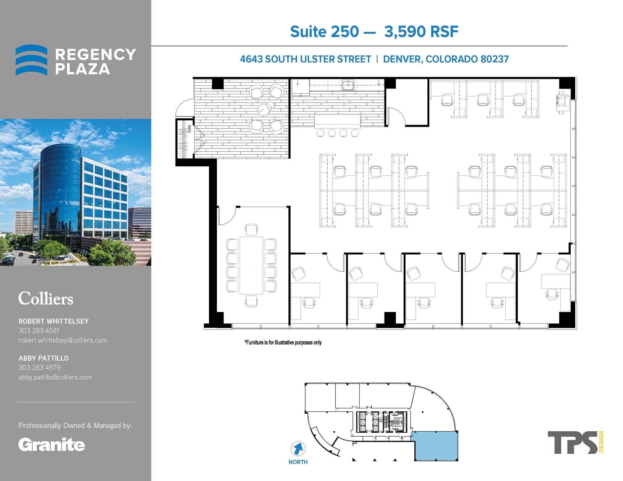 4643 S Ulster St, Denver, CO for lease Floor Plan- Image 1 of 2