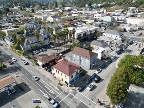 801 D St, San Rafael, CA - AERIAL map view