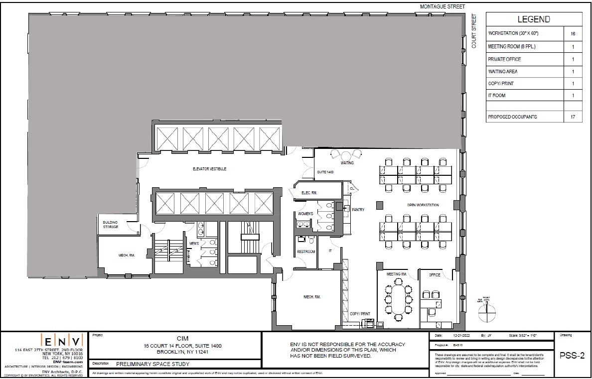 16 Court St, Brooklyn, NY for lease Floor Plan- Image 1 of 1