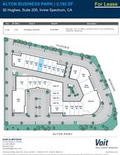 30 Hughes, Irvine, CA for lease Site Plan- Image 2 of 2