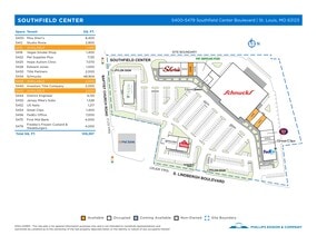 5406-5458 S Lindbergh Blvd, Saint Louis, MO for lease Site Plan- Image 1 of 1