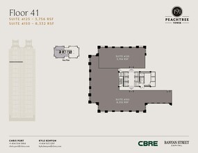 191 Peachtree St NE, Atlanta, GA for lease Floor Plan- Image 1 of 1