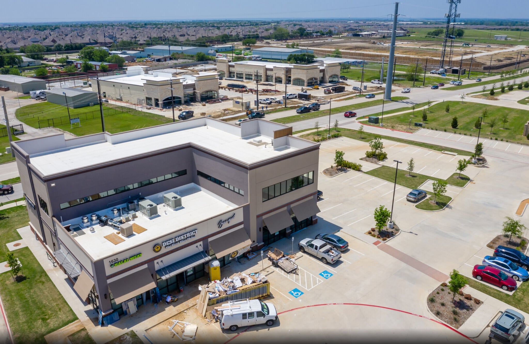 14111 King Rd, Frisco, TX for lease Aerial- Image 1 of 3