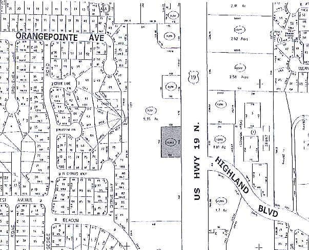 34900 US Highway 19 N, Palm Harbor, FL for lease - Plat Map - Image 2 of 5