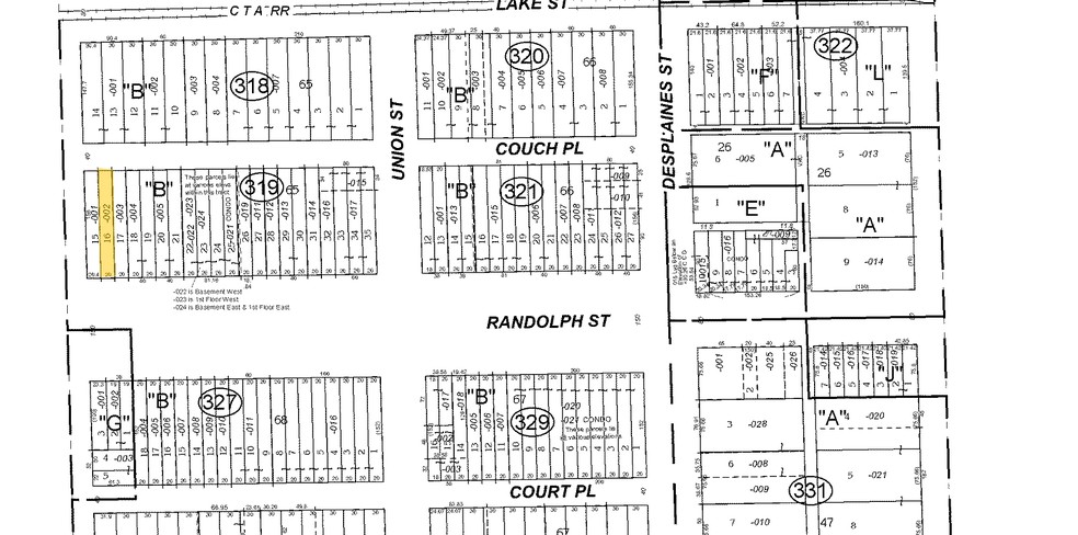 738 W Randolph St, Chicago, IL for sale - Plat Map - Image 2 of 2