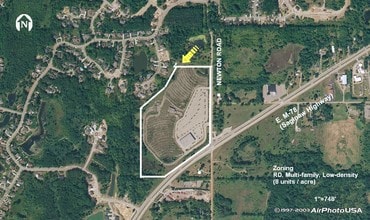 6365 Newton Rd, East Lansing, MI - AERIAL map view - Image1