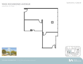 9800 Richmond Ave, Houston, TX for lease Floor Plan- Image 1 of 1