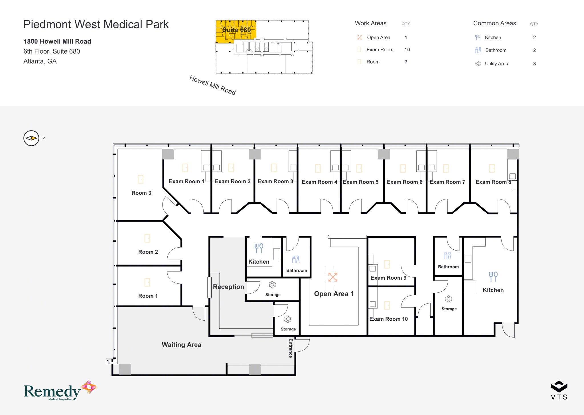 1800 Howell Mill Rd, Atlanta, GA for lease Floor Plan- Image 1 of 1