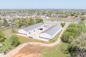 308 W State Highway 152, Mustang, OK - AERIAL  map view