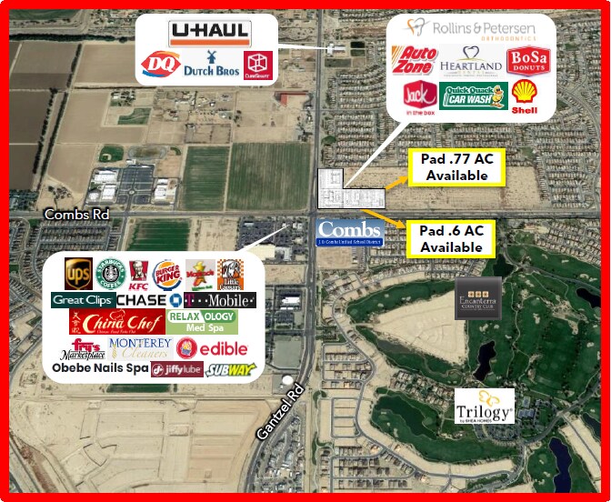Gantzel Rd & Combs Rd, Queen Creek, AZ for sale Building Photo- Image 1 of 1