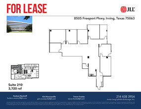 8505 Freeport Pky, Irving, TX for lease Floor Plan- Image 1 of 1