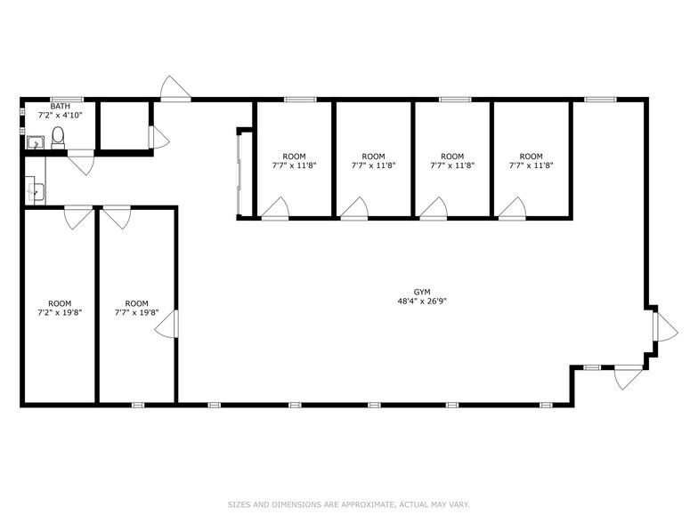 229-301 Rollins Rd, Round Lake Beach, IL for sale - Floor Plan - Image 2 of 15