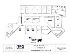 2002 Academy Ln, Farmers Branch, TX for lease Floor Plan- Image 1 of 1