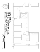 1190 S Victoria Ave, Ventura, CA for lease Floor Plan- Image 1 of 1