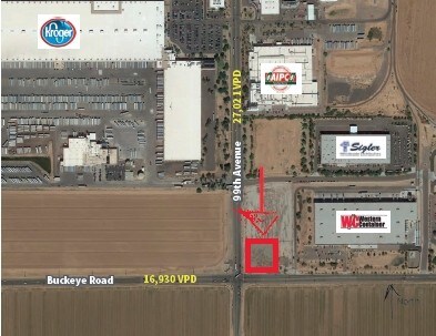 99th Ave & Buckeye Rd, Tolleson, AZ for sale Primary Photo- Image 1 of 1