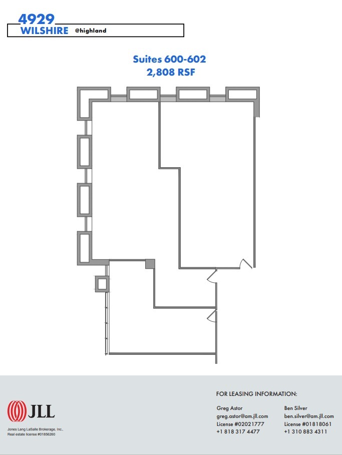 4929 Wilshire Blvd, Los Angeles, CA for lease Floor Plan- Image 1 of 1