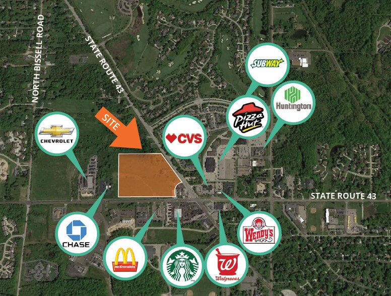 Route 43 & Route 82, Aurora, OH for sale - Building Photo - Image 1 of 1