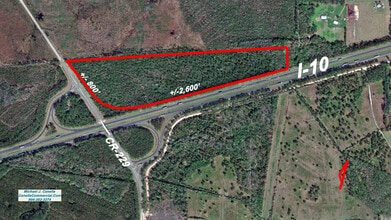 I-10 & CR-229, SANDERSON, FL 32040, Sanderson, FL - AERIAL map view - Image1