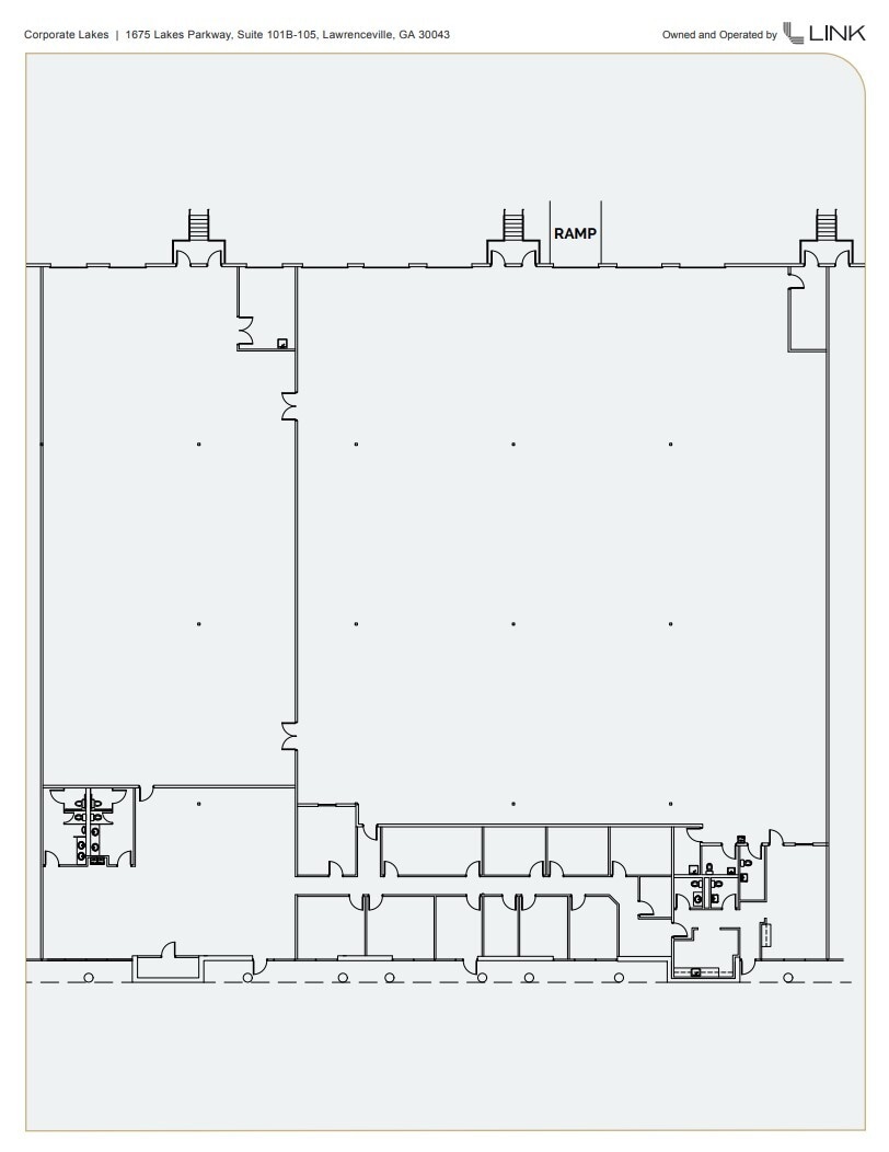 1675 Lakes Pky, Lawrenceville, GA for lease Floor Plan- Image 1 of 1