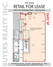 300 S Clinton St, Iowa City, IA for lease Floor Plan- Image 1 of 1