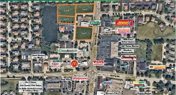 NWC Mclean And Spring Rd, South Elgin, IL for sale - Building Photo - Image 1 of 2