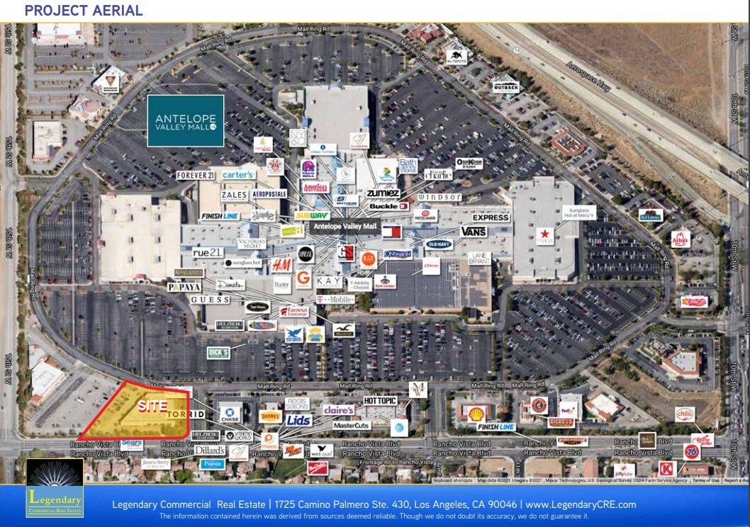 1233 Rancho Vista Blvd, Palmdale, CA 93551 Antelope Valley Mall