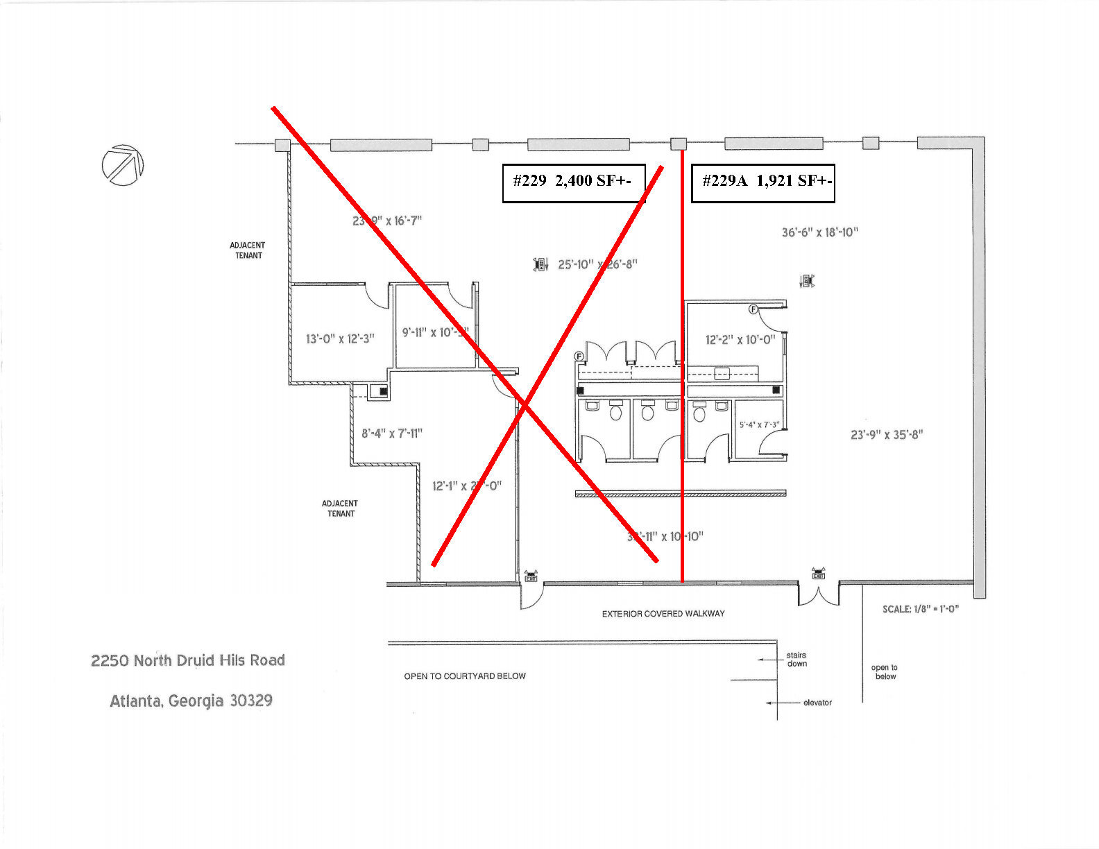 2250 N Druid Hills Rd NE, Atlanta, GA for lease Floor Plan- Image 1 of 3