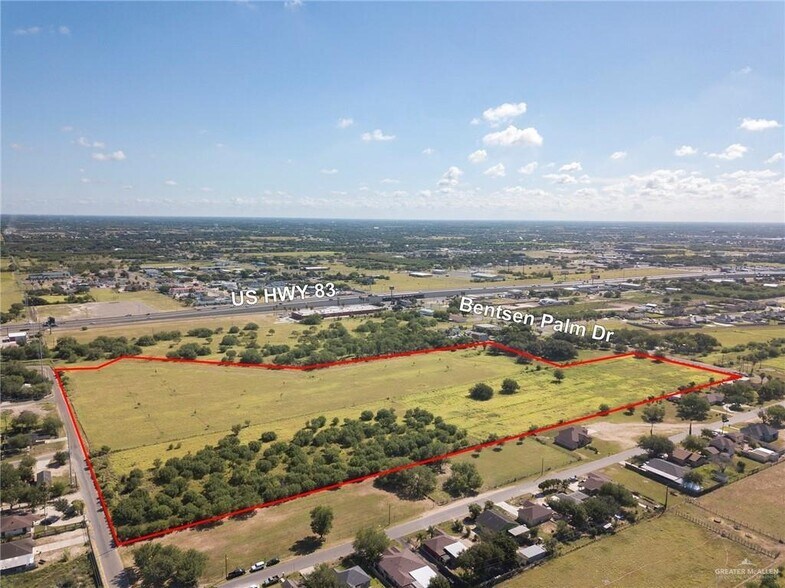 TBD S Bentsen Palm, Palmview, TX for sale - Aerial - Image 3 of 4