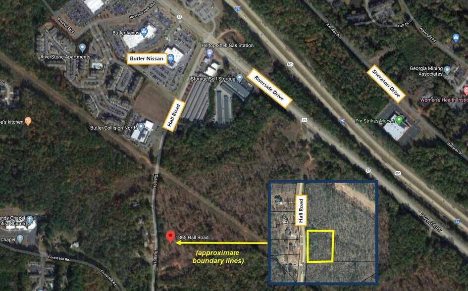 1365 Hall Rd, Macon-Bibb, GA for sale - Primary Photo - Image 1 of 1