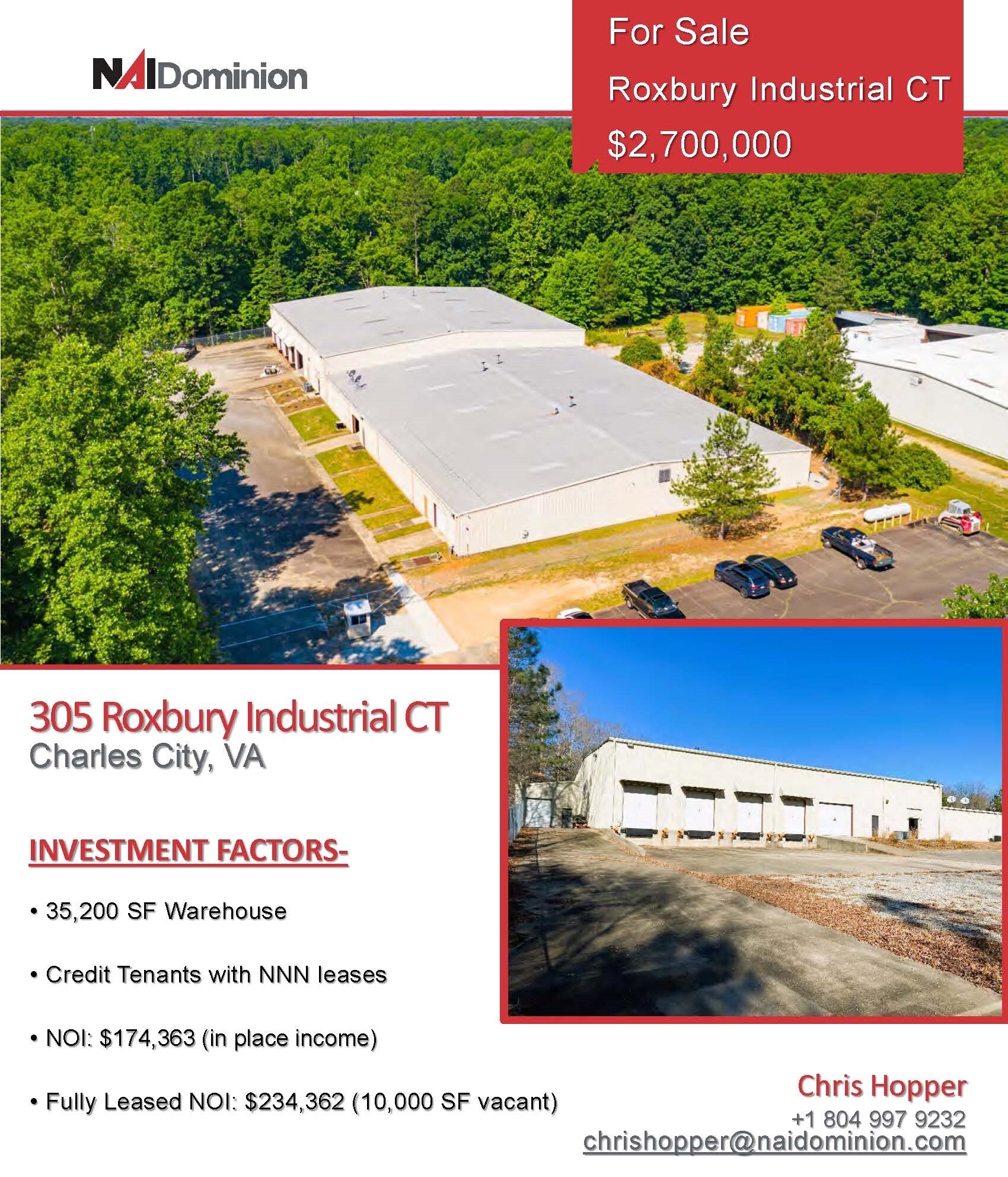 305 Roxbury Industrial Ct, Charles City, VA for sale Building Photo- Image 1 of 1