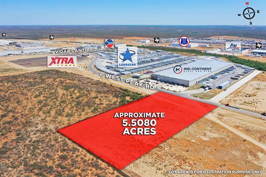 18514 W Peak Rd, Laredo, TX for sale - Aerial - Image 1 of 12