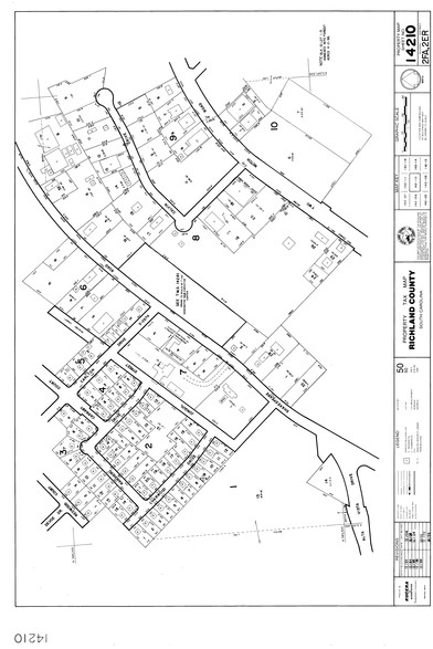 132 Calvin Dr, Columbia, SC for sale - Plat Map - Image 2 of 6