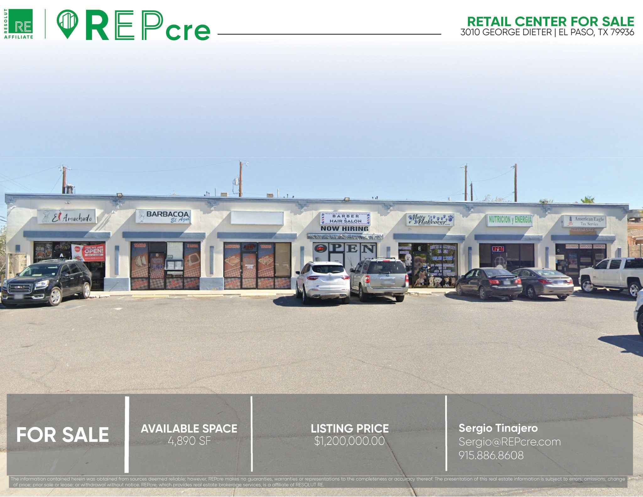 3010 George Dieter Dr, El Paso, TX for sale Building Photo- Image 1 of 8