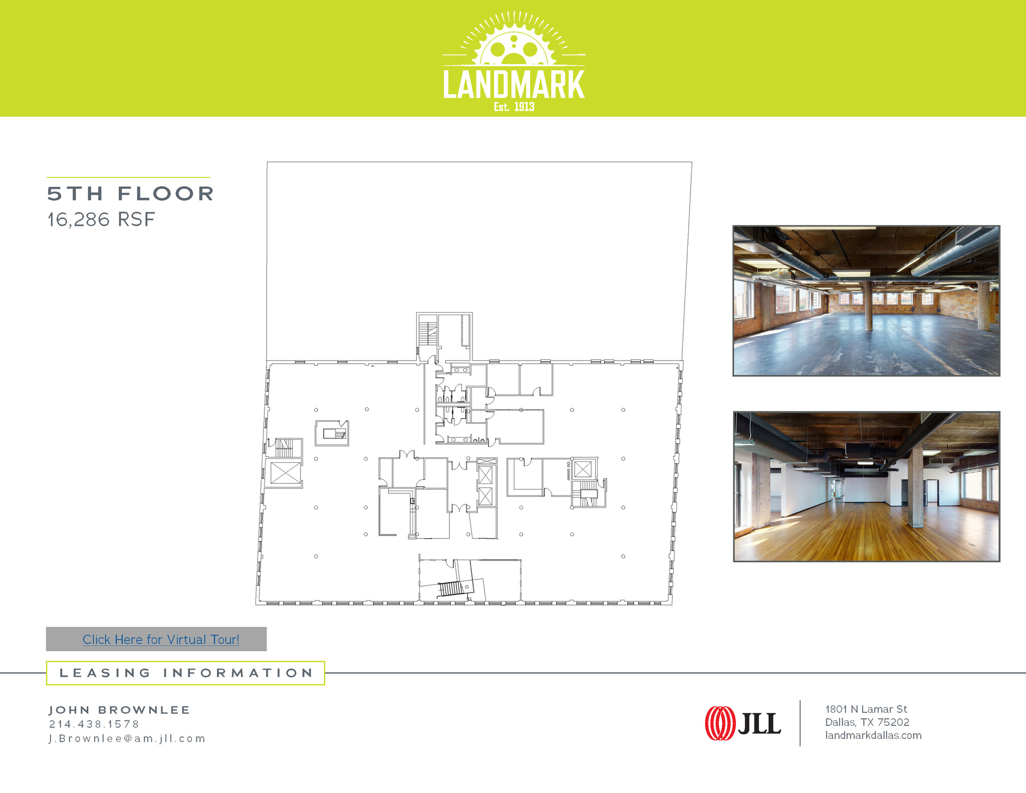 1801 N Lamar St, Dallas, TX for lease Floor Plan- Image 1 of 6