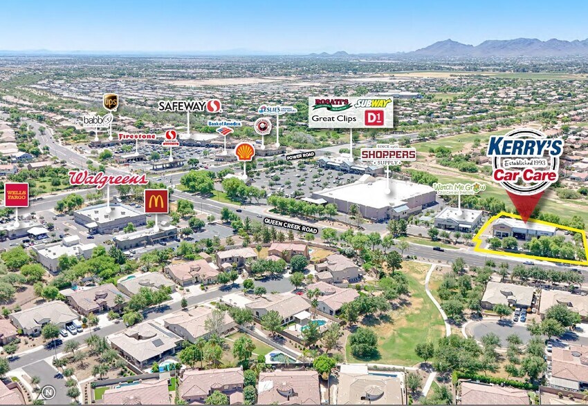 4655 E Queen Creek Rd, Gilbert, AZ 85297 New 20 Year Kerry's Car Care