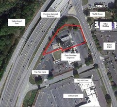 6365 Peachtree Industrial Blvd, Atlanta, GA - AERIAL  map view