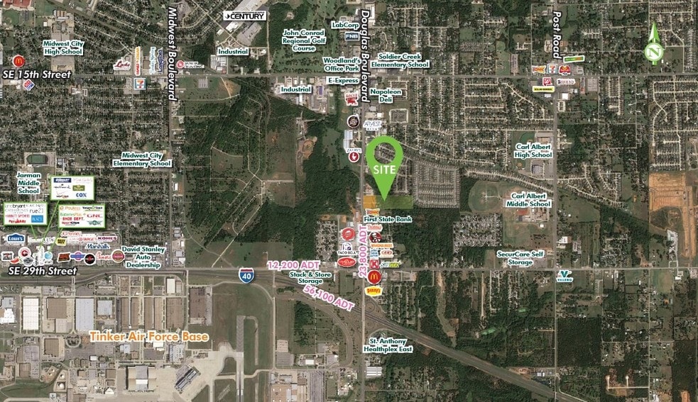 2500 S Douglas Blvd, Midwest City, OK for sale - Building Photo - Image 1 of 1