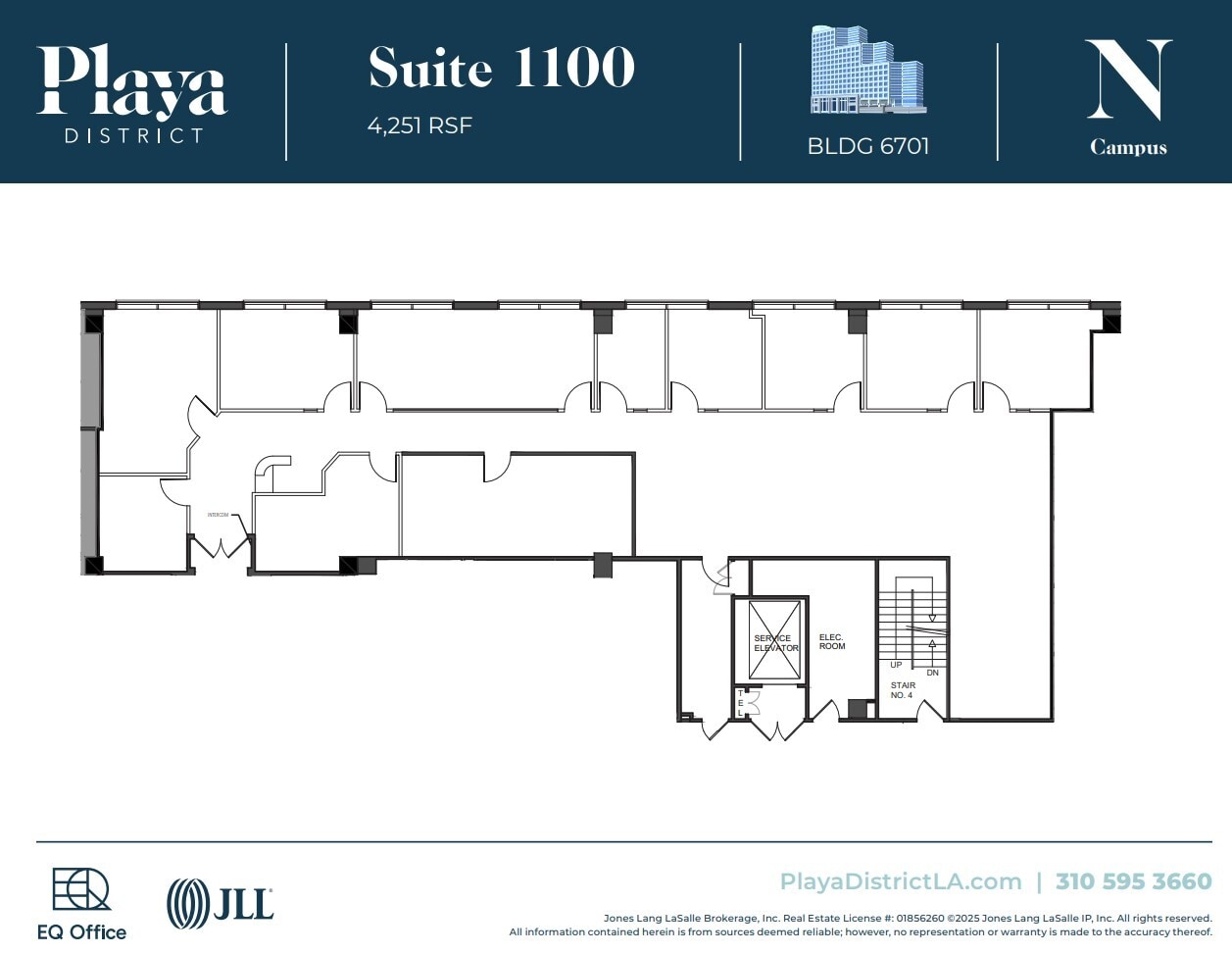 6100 Center Dr, Los Angeles, CA for lease Floor Plan- Image 1 of 1
