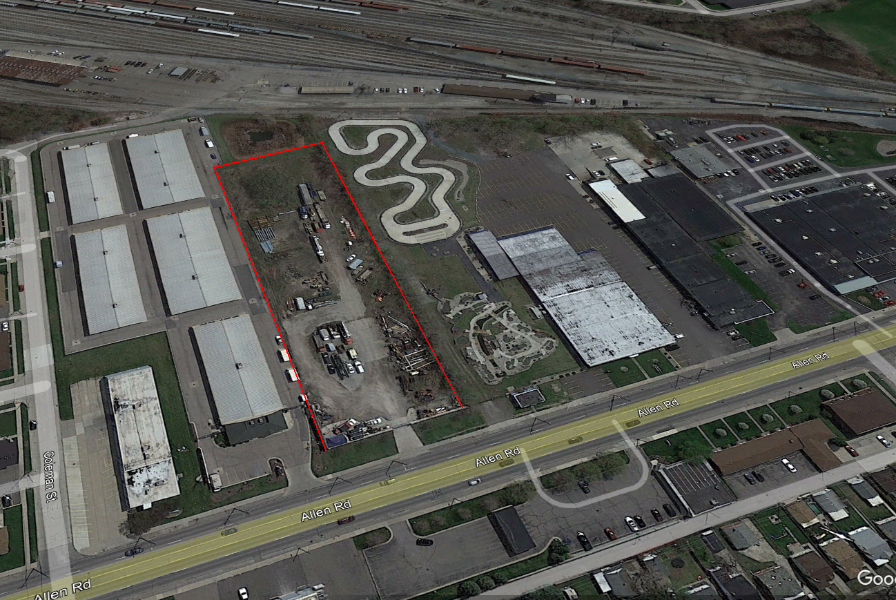 19290 Allen Rd, Melvindale, MI for lease Aerial- Image 1 of 4