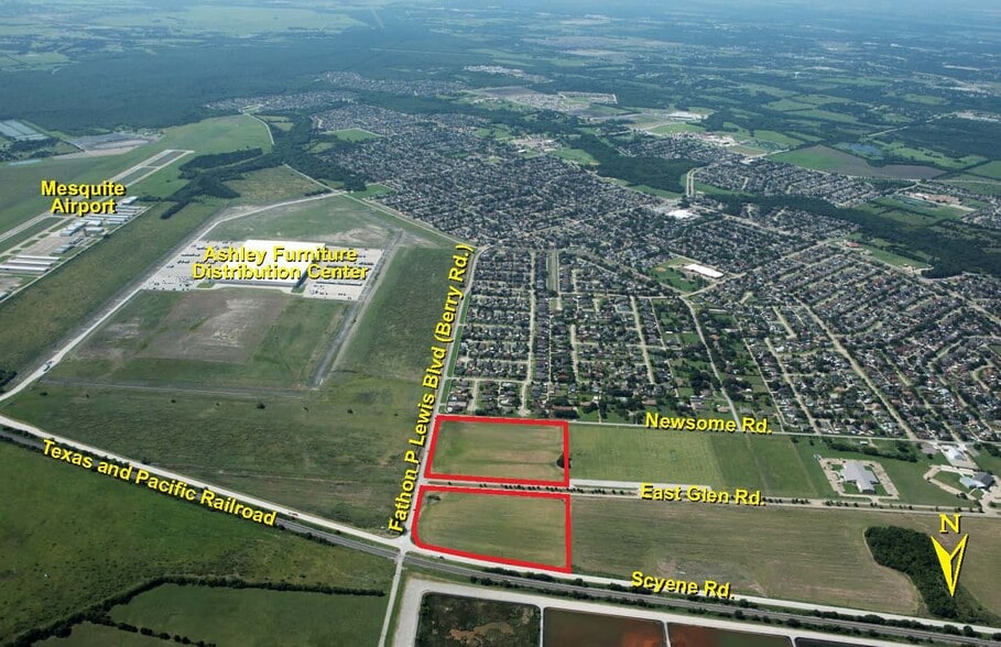 Scyene Rd, Mesquite, TX for sale - Aerial - Image 1 of 1