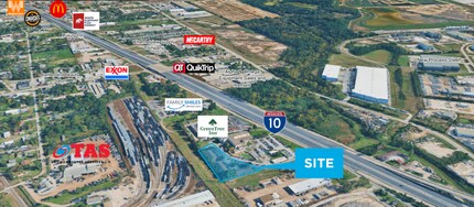 15055 East Fwy, Channelview, TX - AERIAL map view