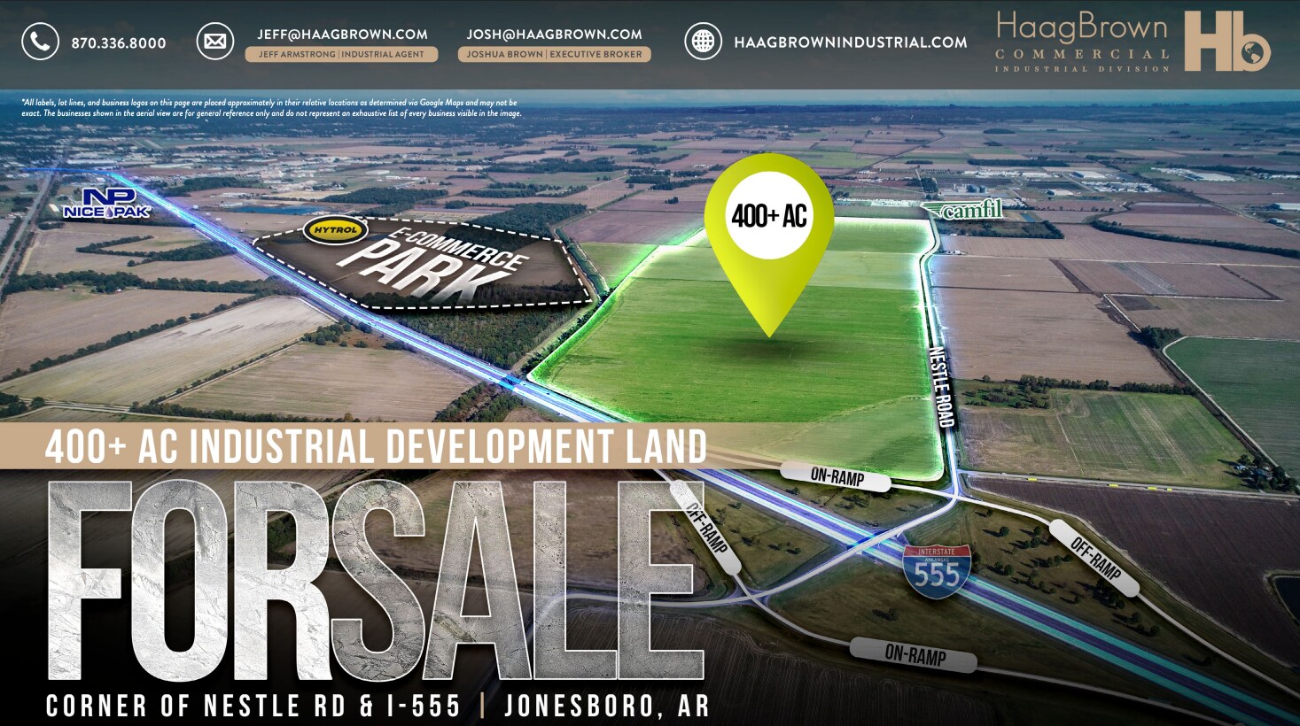Corner of Nestle Rd and I-555, Bay, AR for sale Building Photo- Image 1 of 9